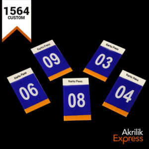 Akrilik Kartu Pass ( 1564 )