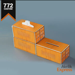 Akrilik Tempat Tissue (772)